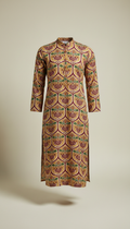 Deep Cypress Patterned Kurta