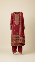Crimson Motif Shalwar Kameez